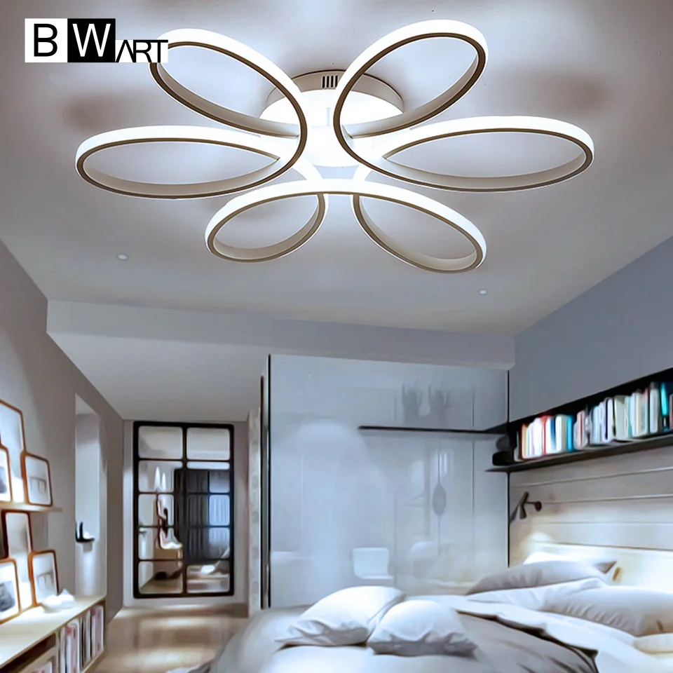 Produs Bwart New Modern Led Chandelier For Living Room Bedroom Produs Bwart New Modern Led Chandelier For Living Room Bedroom Dining Aluminum Body Indoor Home Lamp Lighting Fixture