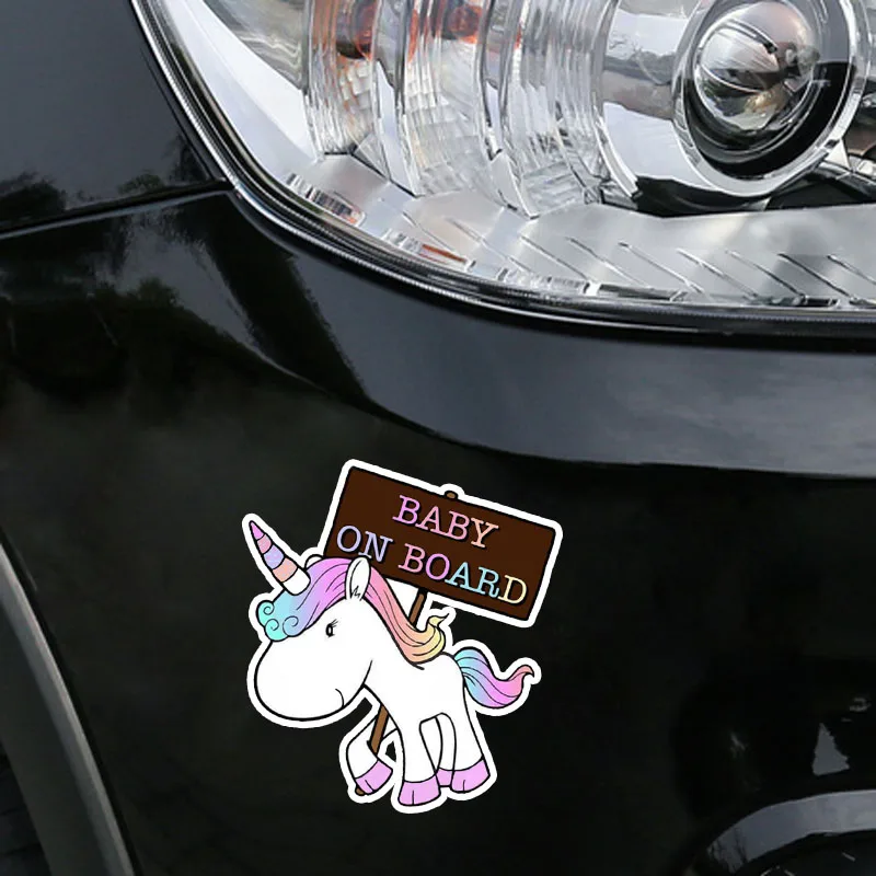 YJZT-15-1-16-7CM-Lovely-Small-Animals-Cartoon-BABY-ON-BOARD-Colored-Graphic-Car-Sticker (4)