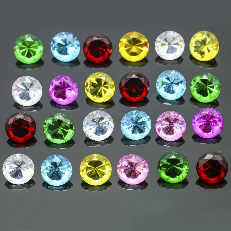 

24pcs Wholesale 20mm Crystal Diamond Confetti Table Scatter Wedding Favor Favour Party Decoration