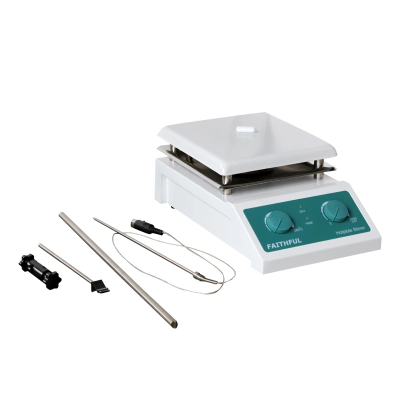 SH-4 Laboratory Magnetic Stirrer with Heating Stir Plate Magnetic Mixer Hotplate,19x19cm Ceramic Panel, 0~2000RPM,5000ml Volume SH-4 Laboratory Magnetic Stirrer with Heating Stir Plate Magnetic Mixer Hotplate,19x19cm Ceramic Panel, 0~2000RPM,5000ml Volume