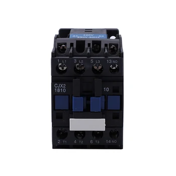 

ELECALL CJX2-1810/ (LC1-D) AC 18A Motor Magnetic Contactor 3 phase 3P 3 Pole 1NO 220V 380V Coil Volt CJX2 Contacts Relay