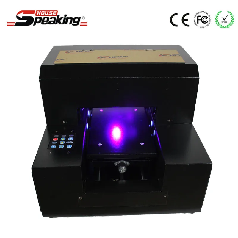 

Easy operation digital a4 uv printer approved by CE,FCC,ROHS