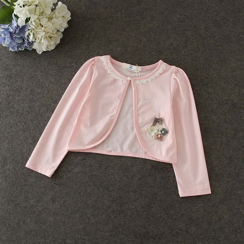 Г. Кардиган для маленьких девочек, свитер розовая куртка с длинными рукавами и цветами для маленьких девочек 1-2 лет, одежда для малышей RKC185023