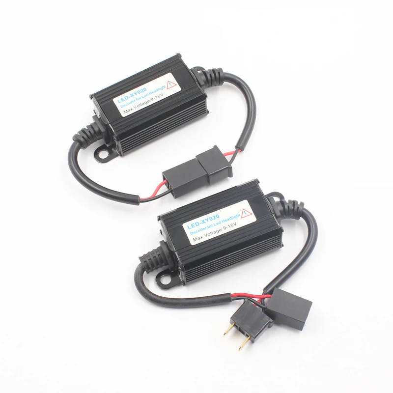 H1 H3 H4 H7 H8 H11 9005 9006 LED Head Light Decoder Warning Canceler