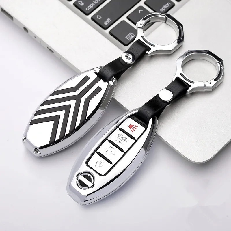 Car key case cover for nissan (3)