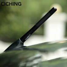 Antena do carro WRC Fibra de Carbono estilo para MAX Daihatsu Mira Mira Gino Sonica Sirion Terios Trevi para Cadillac SRX XTS ATS CTS