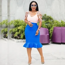 Сексуальное Женское шикарное летнее зеленое Красное Желтое Золотое белое черное оранжевое Бандажное платье юбка однотонное элегантное сексуальное Клубное платье Повседневная