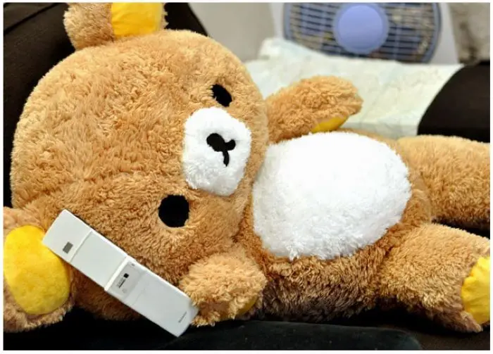 110 см Сан-Икс Медведь Rilakkuma, плюшевый игрушечный медведь кукла подушка Удивленный подарок w5188