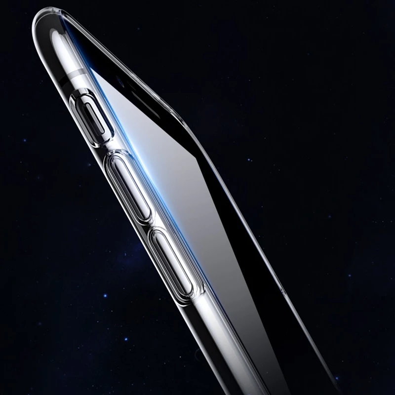 Прозрачный мягкий чехол из ТПУ для Apple Iphone 7 8 Plus iPhone X 6 plus 5 5s se XS XR легкий