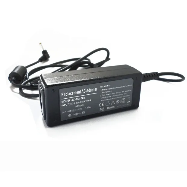 AC Adapter Carregador Notebook Laptop Charger Plug 30W 19V 1.58A For HP Compaq Mini 700 730 1000 1100 1101 1103 1033 1112 1120 AC Adapter Carregador Notebook Laptop Charger Plug 30W 19V 1.58A For HP Compaq Mini 700 730 1000 1100 1101 1103 1033 1112 1120