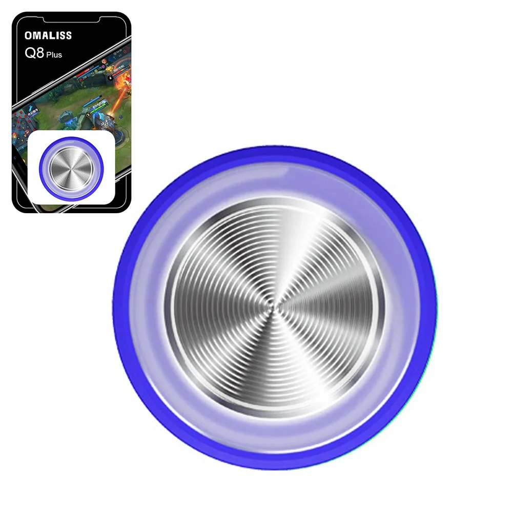 

Rocker Portable Round Mini Sucker Button Controller Game Joystick Washable For Mobile Phone Tablet