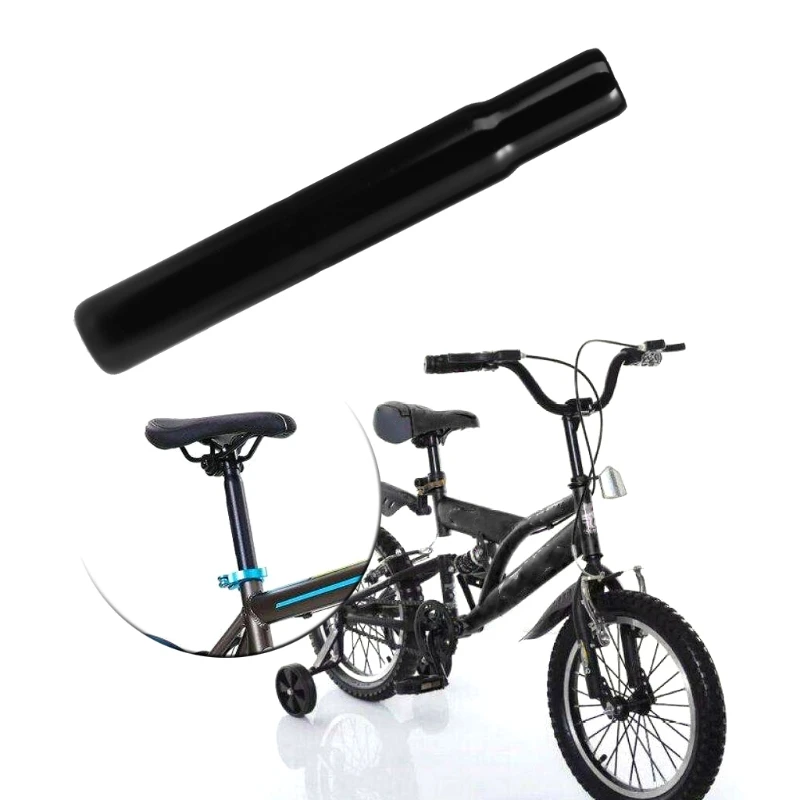 

Bicycle Seat Post Steel 25.4mm Tube Children Bike Chair Parts Kids Cycling Black