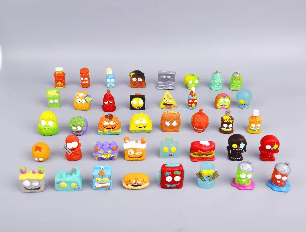 Распродажа Grossery Gang Mini Action Toys фигурки мусора Аниме Кукла дети игра модель куклы