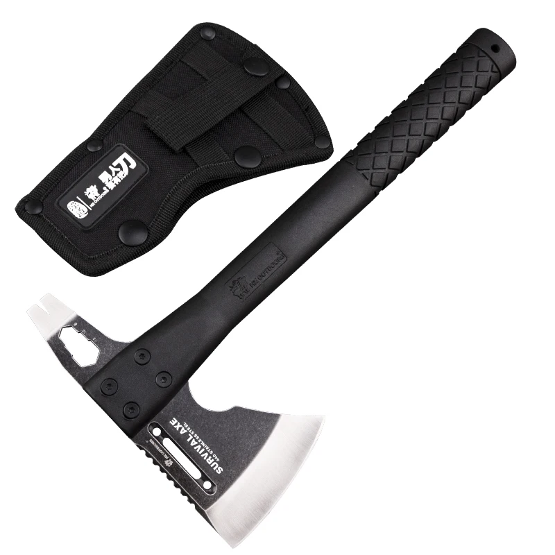 

HX Outdoors Camping Axes , multi-function EDC Outdoor Tool Survival hunting Tactical axe ,440c Steel ,nylon fiber handle