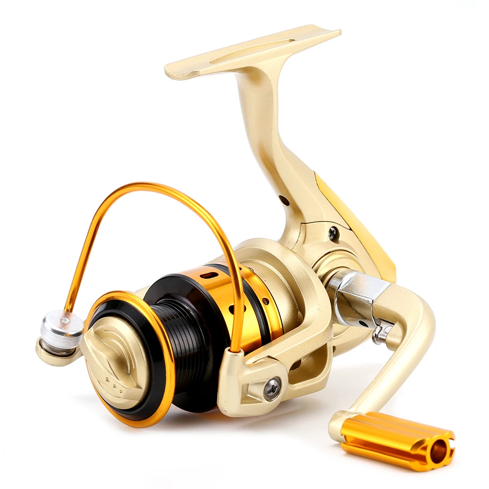 Buy GOLD Spinning Fishing Reel MR2 7000 Small Wheel