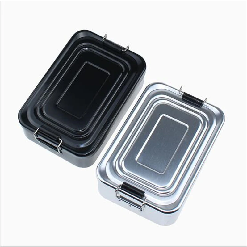 Aluminium Alloy Bento Dinner Box Food Container Food Box Portable