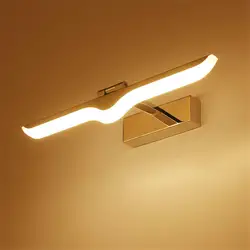 Настенные лампы для ванной комнаты светодиодный свет зеркала Водонепроницаемый 9 W 12 W светодиодный трубки современный настенный