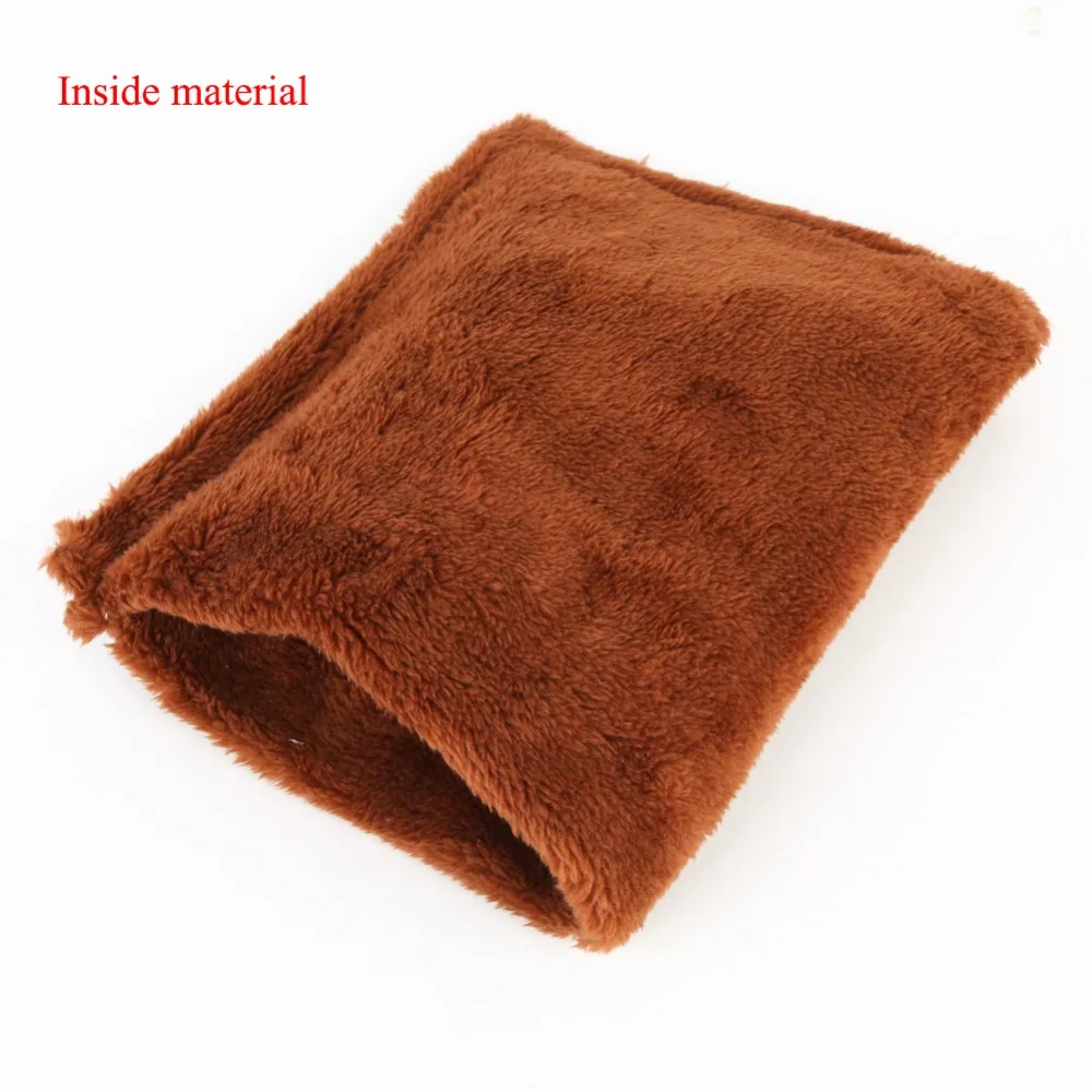 Warm Plush Hamster Bed House Soft Guinea Pig Bed Rat Nest Small Animals Mouse Sleeping Bag
