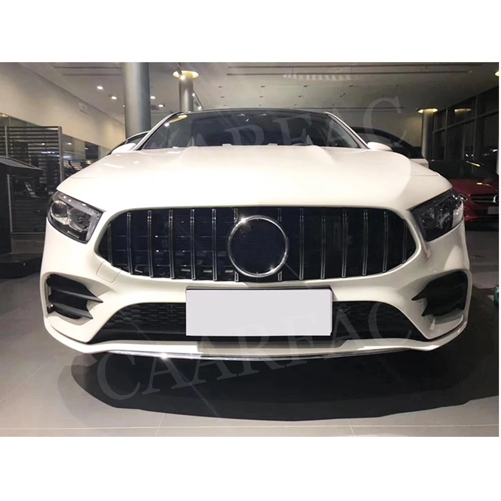 Для W176 GT ABS передняя решетка крышка для Mercedes Benz W176 A класс A180 A200 A260 A45 2013- бампер решетка сетка рамка