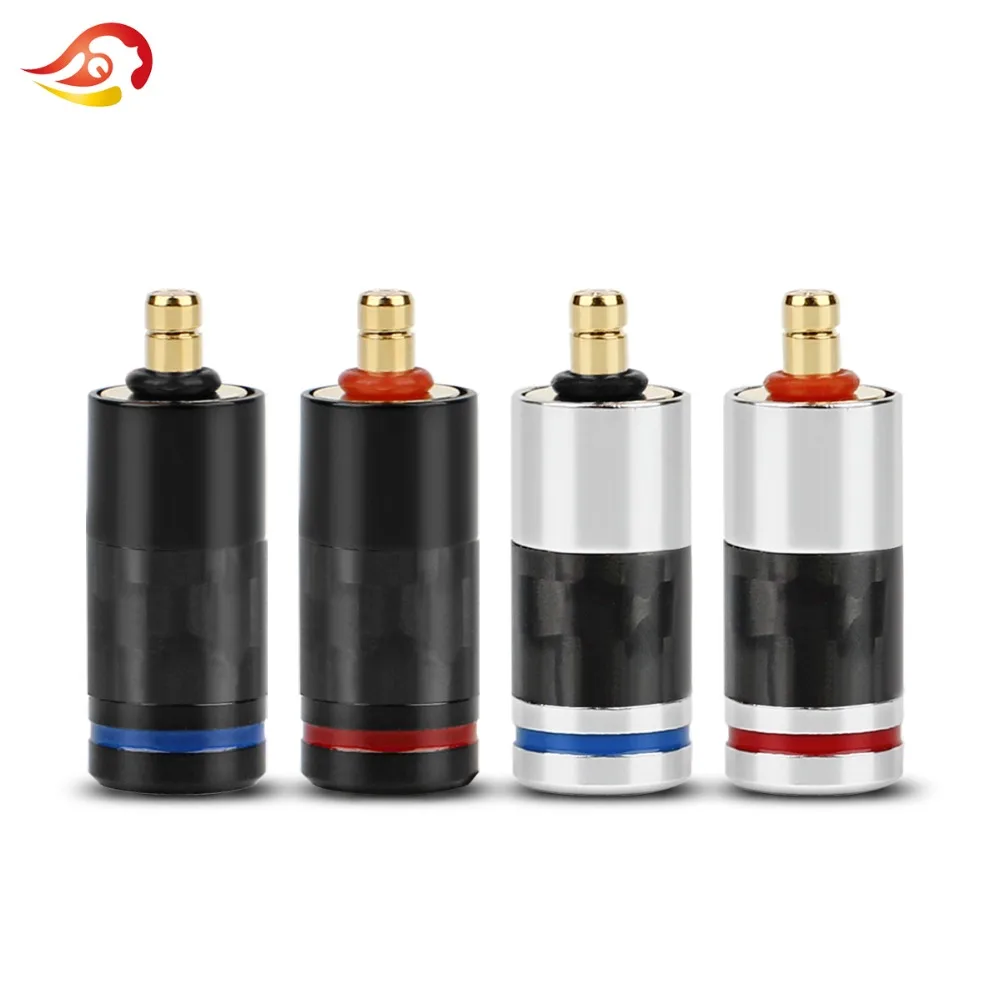 QYFANG Beryllium Copper Earphone DIY Pin For UE Live UE6 Pro SUPERBAX IPX Solder Wire Connector Audio Jack Carbon Fiber Plug |