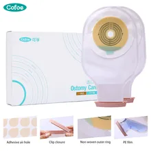 Cofoe Ostomy сумка, искусственный анус, медицинский, одноразовый, односекционный, остомат, Pastable, колопрокция, запечатывание, колостомия, мешок, Лови говно