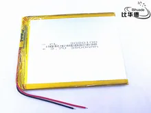 3.7V 3800mAh 3080100 Lithium Polymer Li-Po li ion Rechargeable Battery cells for tablet pc 7 inch 8 inch 9inch