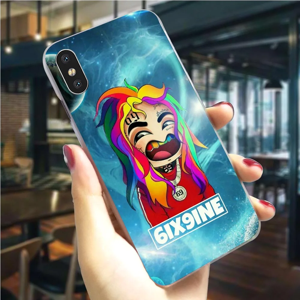 Чехол для телефона Tekashi69 6ix9ine Tekashi 69 чехол iPhone X 5 8/7 SE 6 6S/6 6S Plus 7 9 XS XR Xs Max Жесткий