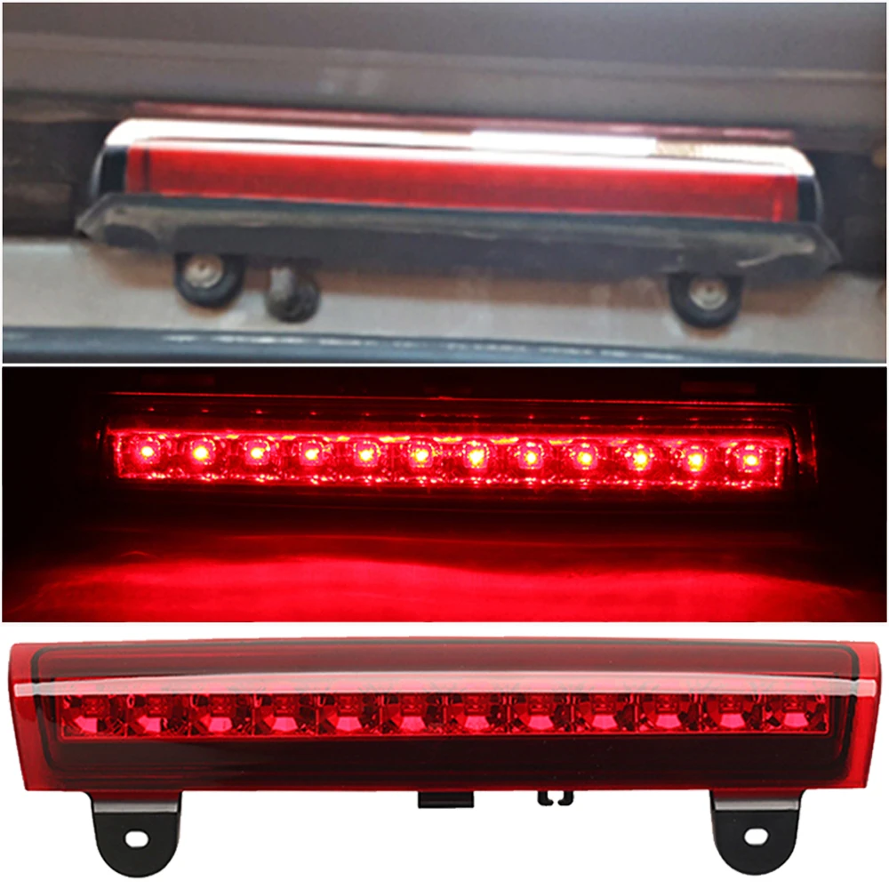 

Red Brake LED Reverse Light Lamps For Tahoe/Suburban/Yukon Red Housing Rear Rood 3rd Brake LED Light Replaces
