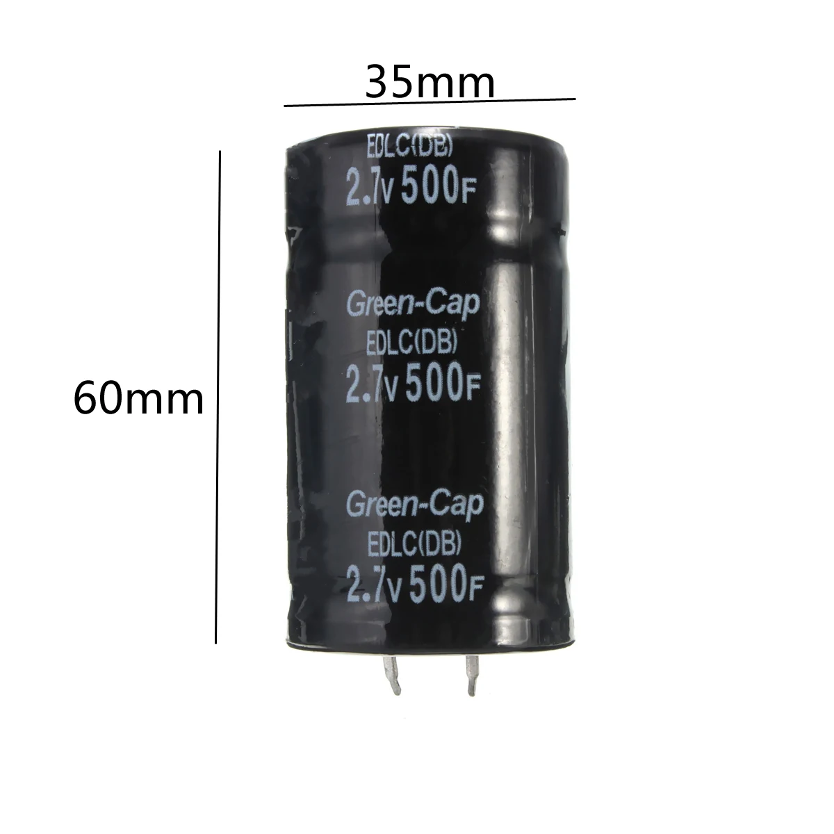 TMOEC 1 шт. фарад конденсатор 2,7 в 500F 35*60 мм супер конденсаторы через отверстие общего назначения дропшиппинг