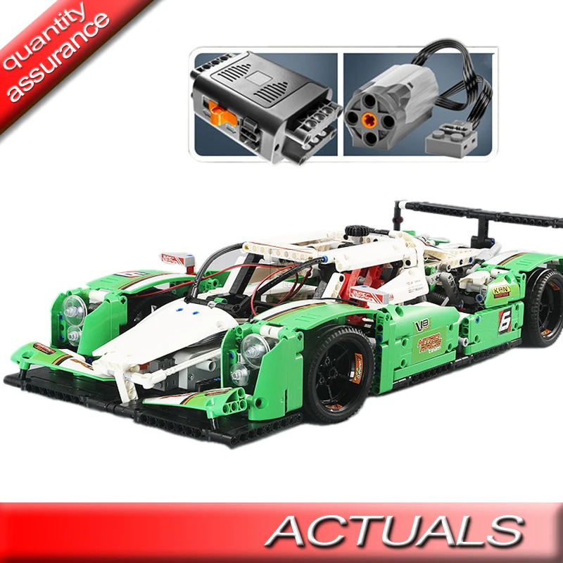 Technic 1280Pcs 24 Hours Race Car Building Blocks Motors