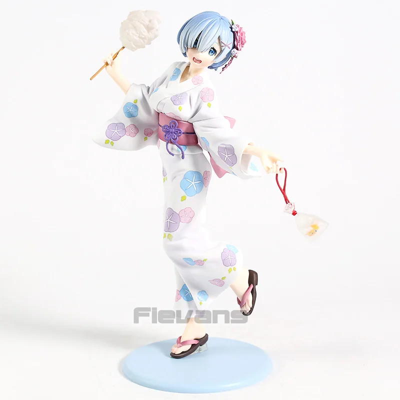 Re: жизнь в другом мире от zero Rem Yukata Ver. Коллекционная модель игрушки из ПВХ