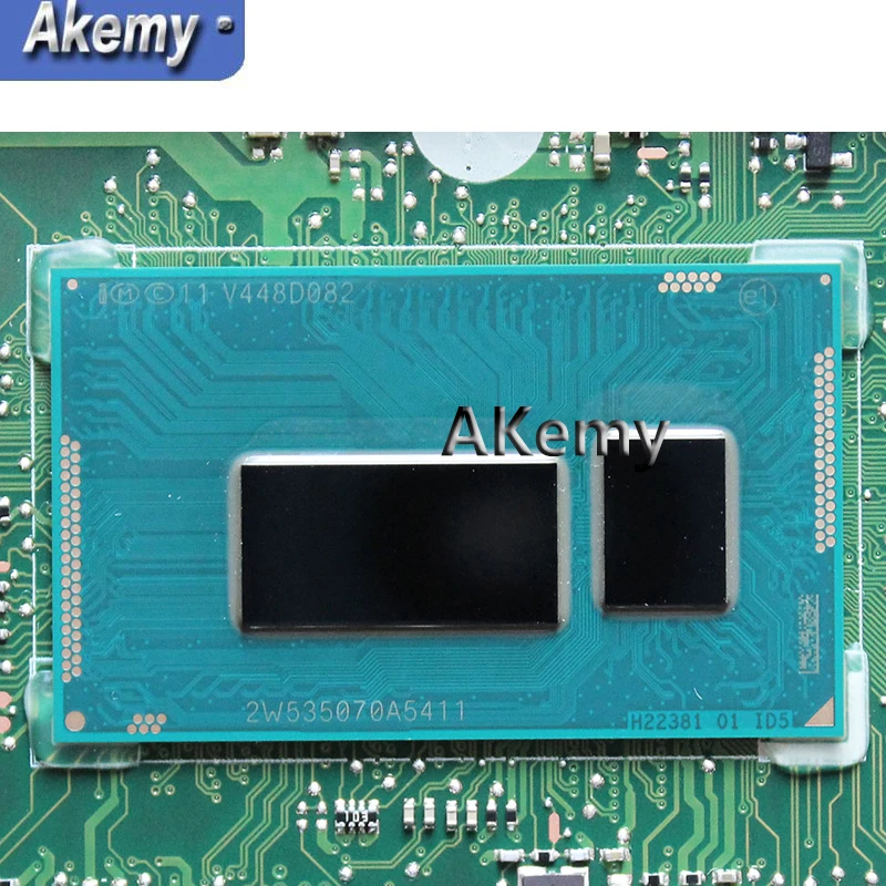  Akemy X555LD Laptop motherboard for ASUS X555LD X555LP X555L X555 Test onboard mainboard 4G-RAM I7-