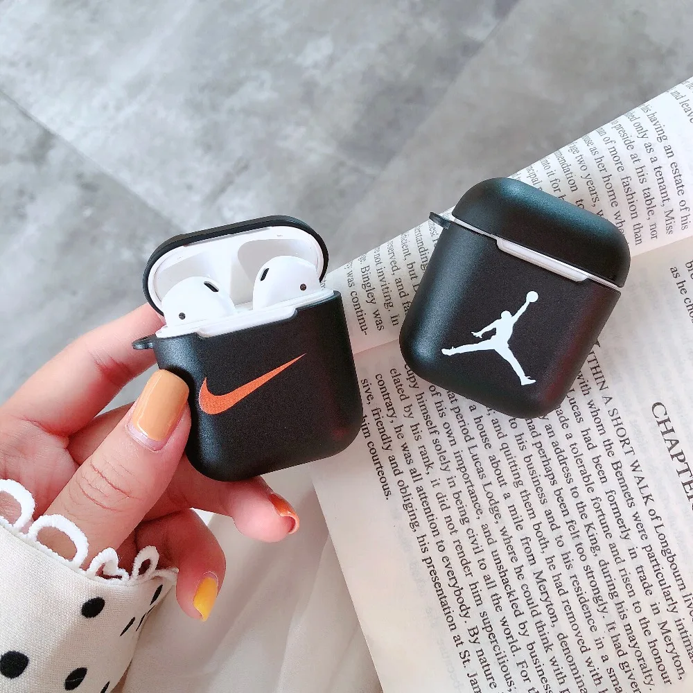 Kaws OW off BB sport brand jordon Soft Case for AirPods Wireless Earphone Charging Box Cover Bag for Apple AirPods 2 Protective