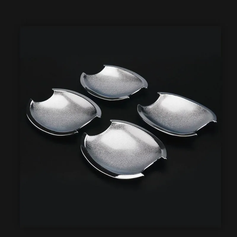 

4Pcs/set ABS Chrome Door Handle Bowl Catch Cavity Trim Cover Insert Garnish Molding Fit For Ford Escape Kuga 2012-2017 2018 2019
