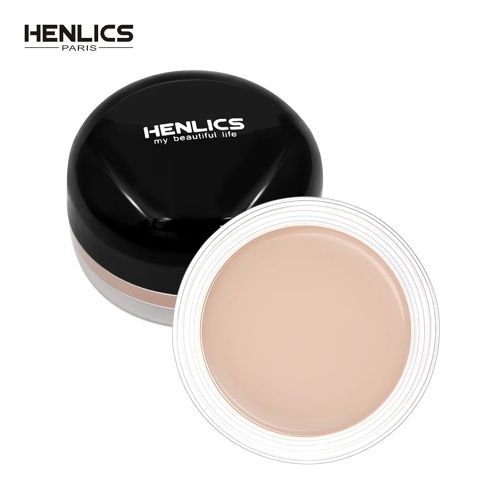 

HENLICS Clear Stock Makeup Concealer Primer Cream Contour Palette Isolation Block Defect Gel Cover Pore Make Up Base
