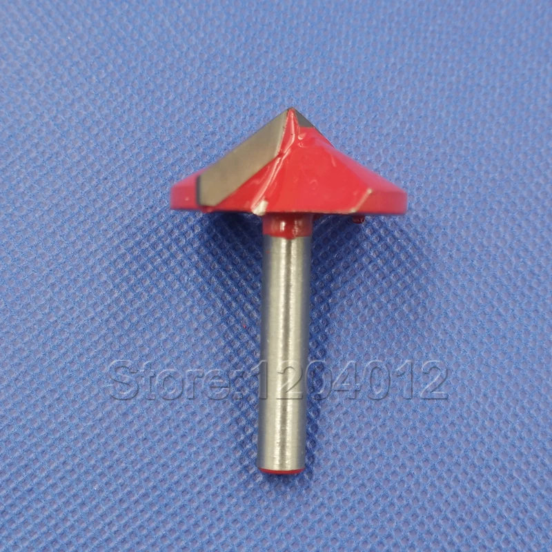 5pcs CNC Engraving 3D Bits Router 120 Degree 6mm x 32mm V Groove router