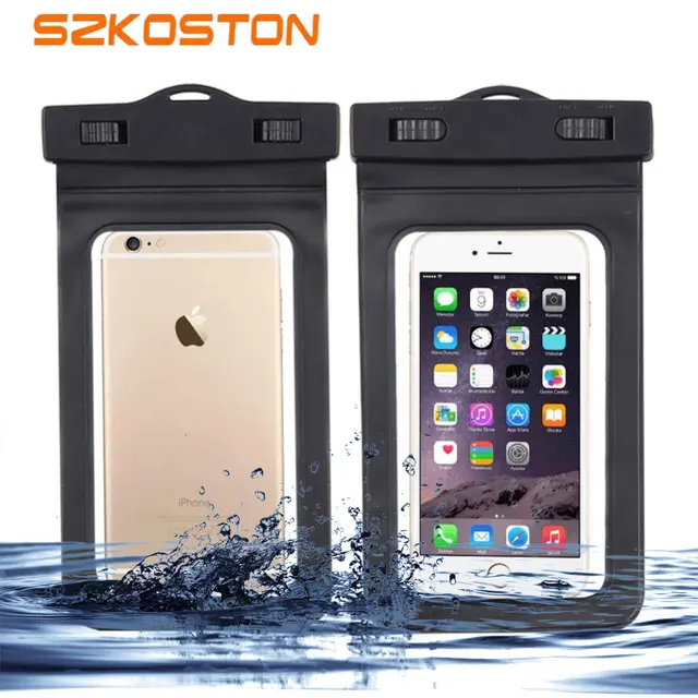 US $1.70 Universal Waterproof Case for iPhone 5S 6 6S Plus Xiaomi Mi5 Pro Huawei P8 Lite Cover Best Water Pr