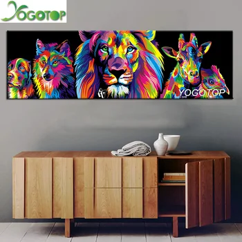 

Large Animal 5D Diy Diamond Embroidery Full Diamond Painting dog wolf lion eagle,Stitch Cross Mosaic picture art & Crafts YY1086