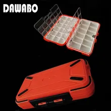 DAWOBO 30 решетчатая Большая водонепроницаемая многофункциональная коробка для рыболовных принадлежностей 20*11,6*5 коробка для рыболовных снастей для коробки инструментов