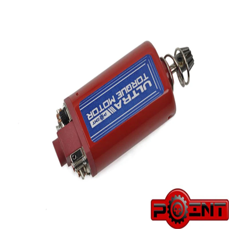 

SEIGNEER Ultra Torque Short/Long/Max Speed Motor Shaft D hole Motor with Pre-load Shaft Spring for AEG Airsoft