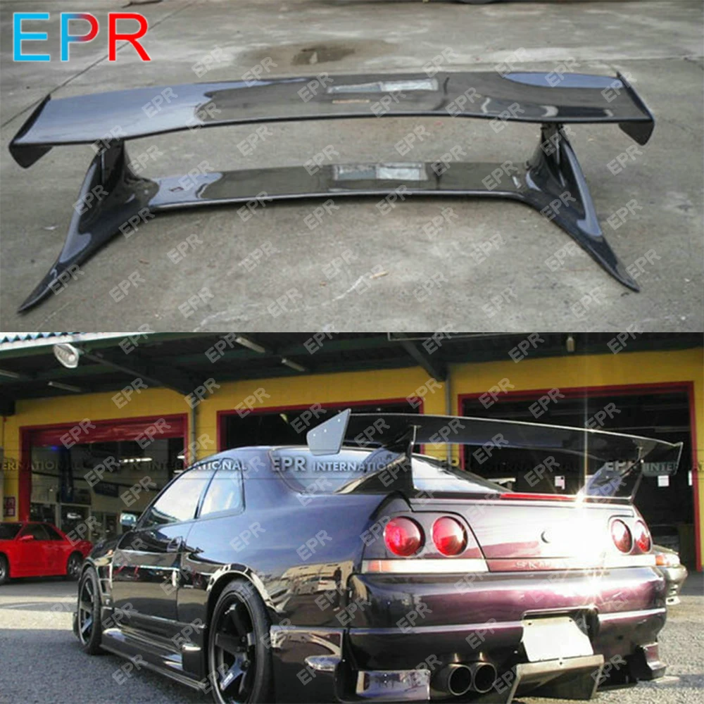 Для Nissan Skyline R33 OEM спойлер из углеродного волокна комплект кузова автонастройка