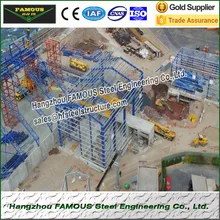 Structural Steel Fabrication Industrial Steel Buildings For Warehouse Frame