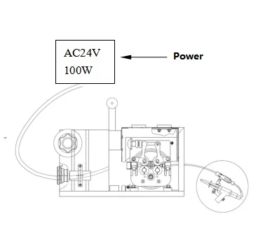 Полуавтоматический TIG кормушка SB 11 P CO2/MAG/TIG сварка с держателем горелки и 3M