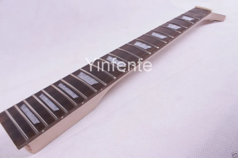 Один левый 22 лада гитары шеи Электрогитара шеи твердой древесины 24,75 '22 лада также есть правая рука