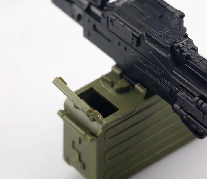 1:6 солдат 4D сборки модель PKP пулемет полный пластиковый материал