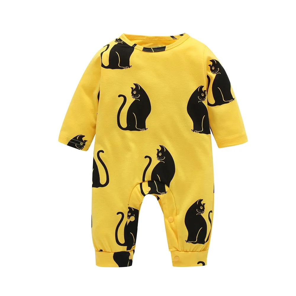 Newborn Long Sleeve Romper Toddler Baby Girls Cat Cartoon Romper Jumpsuit Outfits Casual Clothes Drop Shipping
Newborn Long Sleeve Romper Toddler Baby Girls Cat Cartoon Romper Jumpsuit Outfits Casual Clothes Drop Shipping