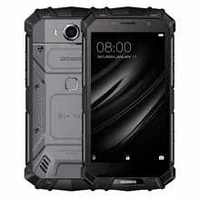 Original DOOGEE S60 Lite IP68 de carga inalámbrico teléfono inteligente 5580mAh 4GB 32GB 12V2A rápido 16.0MP 5,2
