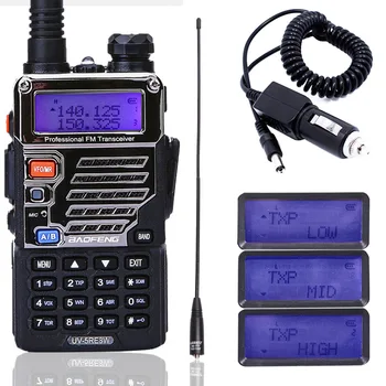 

BaoFeng UV-5RE 8W Powerful Walkie Talkie 10km Dual Band UV 5R VOX Flashlight Handheld Long Range Portabling Radio Ham Radio