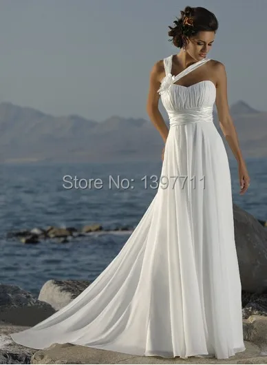 Hot 2017 New Y Beach Wedding Dress And Overseas One Shoulder Hot 2017 New Y Beach Wedding Dress And Overseas One Shoulder Flower Beautiful Generous