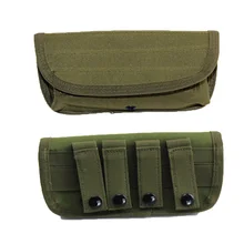 Тактический мешочек Круглый 12 калибра снарядов съемки перезагрузки Сумочка-клатч с принтом "Постер" 18650 аккумуляторная сумка охотничьи боеприпасы сумки патронташ